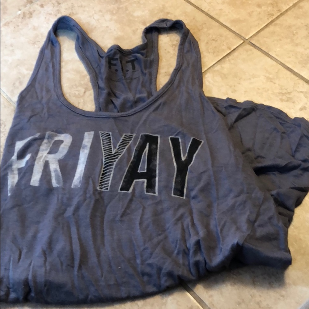 “FriYay” racerback tank top